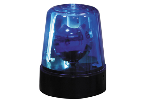Medium blue police light