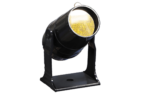 Mini spot light with four filters