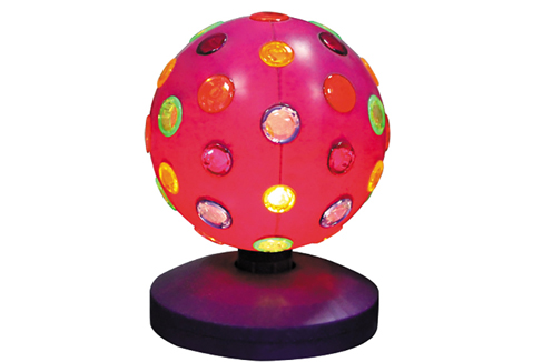 8 inch pink disco light