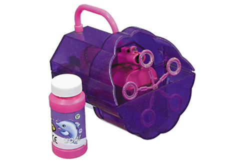 Mini bubble machine