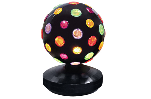 8 inch black disco light